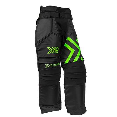 Oxdog X2 Goalie Pants SR Black/Green