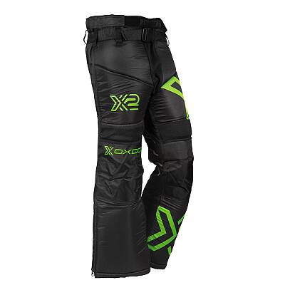 Oxdog X2 Goalie Pants JR Black/Green