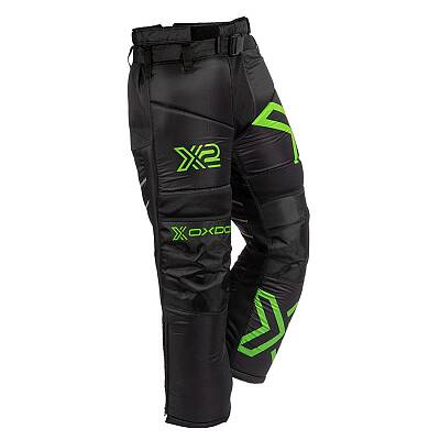 Oxdog X2 Goalie Pants JR Black/Green