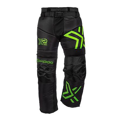 Oxdog X2 Goalie Pants JR Black/Green