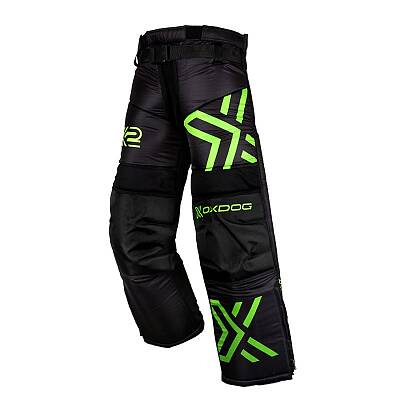 Oxdog X2 Goalie Pants JR Black/Green