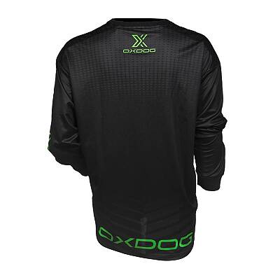 Oxdog X2 Light Goalie Shirt SR Black-Green No Padding