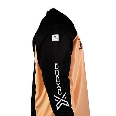 Oxdog Goalie Shirt SR Apricot/black, padded
