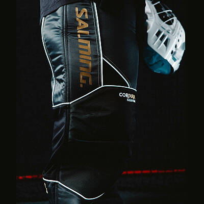 Salming Goalie Pants React Black/White