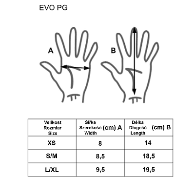 MPS Evo PG goalkeeper gloves - White