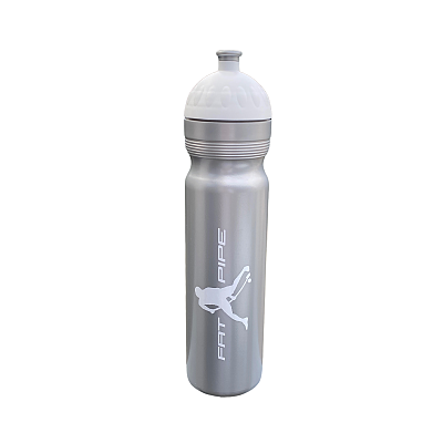 Fatpipe Sports bottle 1.0 L silver