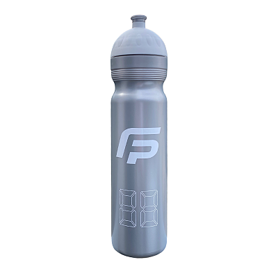 Fatpipe Sports bottle 1.0 L silver