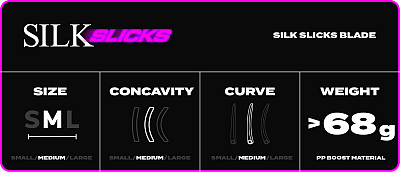 Fatpipe Silk Slicks PPS Le Pink/PE Ghost White