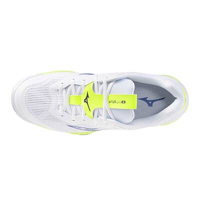 Mizuno Wave Stealth 6(U) / White/Lightning Yellow/Dazzlin