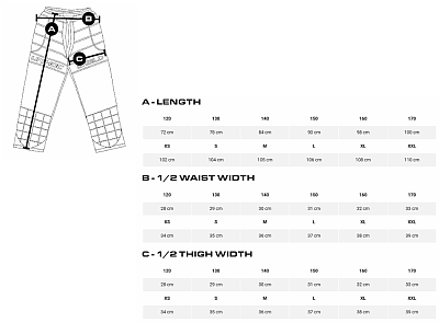 UNIHOC goalkeeper pants Shield JR black/white