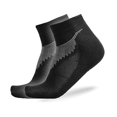 Freez Ankle Socks 2-pack black