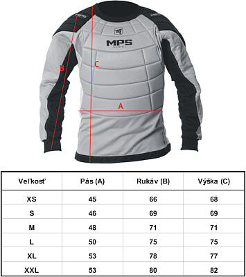 MPS  Elite Black/Blue goalkeeper jersey